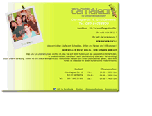Tablet Screenshot of camaeleon-hair.de